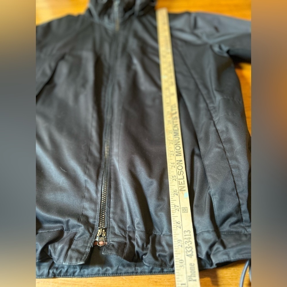 Gap Lightweight Black Jacket With Hood Men’s Medium - Picture 6 of 6